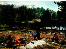 Orto * Un Moment De Repos Près Du Lac De Crena * Chasse Chasseurs * Corse Du Sud 2A - Andere & Zonder Classificatie