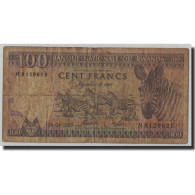 Billet, Rwanda, 100 Francs, 1989, 1989-04-24, KM:19, B - Ruanda