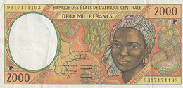 Banque Des états De L'afrique Centrale  2000 Francs - Chad