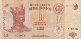 République Moldova - 10 Lei - Moldavië