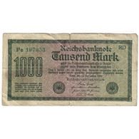 Billet, Allemagne, 1000 Mark, 1922, 1922-09-15, KM:76f, TB - 1.000 Mark