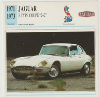 Verzamelkaarten Collectie Atlas: JAGUAR E Type Coupé "2+2" - Automobili