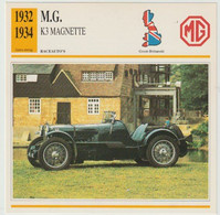 Verzamelkaarten Collectie Atlas: MG K3 Magnette - Automobili
