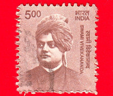 INDIA - Usato - 2015 - Creatori Di India - Swami Vivekananda (1863-1902) - 5.00 - Used Stamps