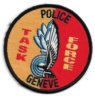 Ecusson POLICE SUISSE GENEVE - Police & Gendarmerie