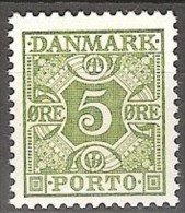 DENMARK #  PORTO  STAMPS FROM YEAR 1934 - Postage Due