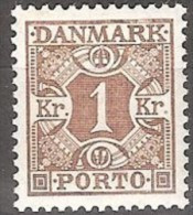 DENMARK #  PORTO  STAMPS FROM YEAR 1934 - Port Dû (Taxe)