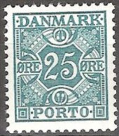 DENMARK #  PORTO  STAMPS FROM YEAR 1934 - Postage Due