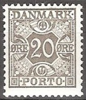 DENMARK #  PORTO  STAMPS FROM YEAR 1934 - Port Dû (Taxe)