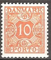 DENMARK #  PORTO  STAMPS FROM YEAR 1934 - Portomarken