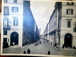 TORINO INSEGNE PUBBLICITARIE VIA ROMA BAR CRISTALLO DANZE VB1955 JA5278 - Cafés, Hôtels & Restaurants