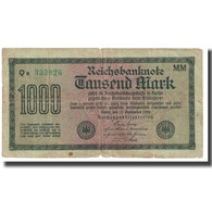 Billet, Allemagne, 1000 Mark, 1922, 1922-09-15, KM:76d, TB - 1.000 Mark