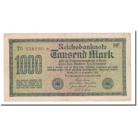 Billet, Allemagne, 1000 Mark, 1922, 1922-09-15, KM:76c, TB+ - 1000 Mark