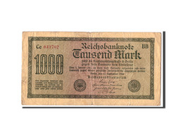 Billet, Allemagne, 1000 Mark, 1922, 1922-09-15, KM:76b, B - 1.000 Mark