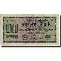 Billet, Allemagne, 1000 Mark, 1922, KM:76a, TB+ - 1.000 Mark