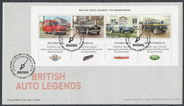 Grande Bretagne - Great Britain - Großbritannien FDC 2013 Y&T N°F3910 à 3913 - Michel N°B84 - Voirtures De Légende - 2011-2020 Em. Décimales