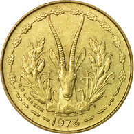 Monnaie, West African States, 5 Francs, 1973, Paris, TB+ - Côte-d'Ivoire