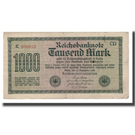 Billet, Allemagne, 1000 Mark, 1922, 1922-09-15, KM:76b, TB+ - 1000 Mark