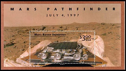 VERINIGTE STAATEN ÉTATS UNIS USA 1997 M/S MARS PATHFINDER MNH SC 3178SP YT F2675 MI B39-2903 SG MS3373 - Unused Stamps