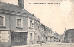 La Chapelle D'Aligné            72       Rue De La Poste   (timbre Arraché)          (voir Scan) - Autres & Non Classés