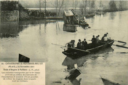 Montreuil Bellay * La Catastrophe Du 23 Novembre 1911 * Le Train D'angers à Poitiers * Crue Inondations - Montreuil Bellay