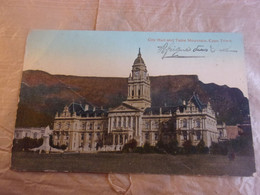 ♥️  CAPE TOWN CITY HALL PLI 1920 - Sudáfrica