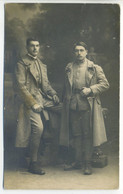 Carte Photo Militaria - Soldats Militaires Régiment 121 - Uniforms