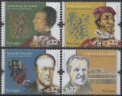 Portugal 2010 Correo 3484/87 **/MNH Personajes. (4val.) - Neufs