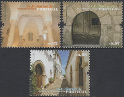 Portugal 2010 Correo 3526/28 **/MNH Patrimonio Judio. (3val.) - Neufs