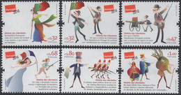 Portugal 2010 Correo 3552/57 **/MNH Historia De Las Libertades. (6val.) - Neufs