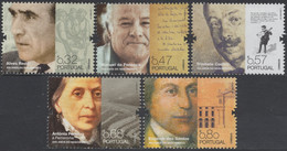 Portugal 2011 Correo 3581/85 **/MNH Personajes De La Historia Y Cultura. (5val. - Neufs