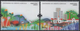 Portugal 2011 Correo 3586/87 **/MNH Crédito Agrícola. (2val.) - Neufs