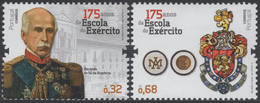 Portugal 2012 Correo 3675/76 **/MNH Escuela Del Ejercito. (2val.) - Neufs