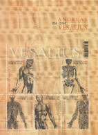 Portugal 2014 Correo 3901/5 MH **/MNH 500Aniv. Andreas Vesalius: Cojunta Con Be - Neufs