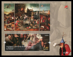 Portugal 2016 Correo 4117 HB **/MNH Tesoros De Los Museos "Tentaciones De S.Ant - Neufs