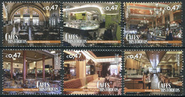 Portugal 2016 Correo 4185/90 **/MNH Cafes Historicos De Portugal. (6val.) - Neufs