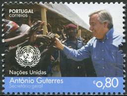 Portugal 2017 Correo 4198 **/MNH Pers: Antonio Guterres - Naciones Unidas. (1va - Neufs