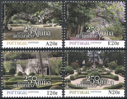 Portugal 2018 Correo 4353/56 **/MNH 250 Aniv. Jardin Botanico. (4val.) - Neufs