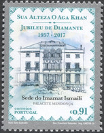 Portugal 2018 Correo 4391 **/MNH Su Alteza El Aga Khan - Jubileo De Diamante. ( - Neufs