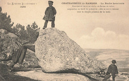 CHATEAUNEUF DE RANDON : LA ROCHE BRANLANTE - Chateauneuf De Randon
