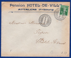 86B/56: Bahnpost "RÉGIONAL / PALÉZIEUX-BULLE-MONTBOVON"  (BP0008) - Railway