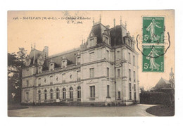 Saint-Sylvain Le Château D'Echarbot Castle Castillo Castello 城堡 Maine-et-Loire N°198 Cpa Voyagée En 1912 En B.Etat - Other & Unclassified