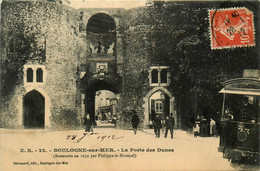 Boulogne Sur Mer * Rue Place Et La Porte Des Dunes * Tram Tramway - Boulogne Sur Mer