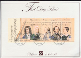 België FDS 3899-3903 Perfect - 1999-2010