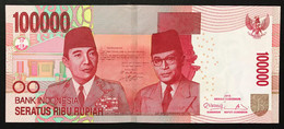 INDONESIA 100000 100.000 RUPIE  2013 Pick#153 Unc-  LOTTO 4168 - Indonésie
