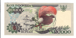 INDONESIA 20000 Rupiah Rupias 1992 Sup/fds LOTTO 2703 - Indonésie