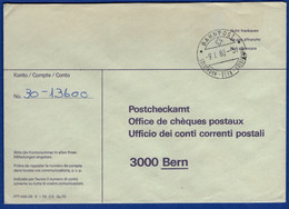 86O/28: Bahnpost "* BAHNPOST * / SOLOTHURN - BERN - SOLOTHURN "  (BP0019) - Spoorwegen