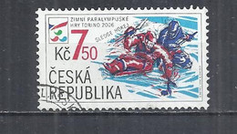 CZECH REPUNòOC 2006 - WINTER OLYMPIC GAMES - POSTALLY USED OBLITERE GESTEMPELT USADO - Hiver 2006: Torino