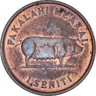 Monnaie, Tonga, King Taufa'ahau Tupou IV, Seniti, 1975, TTB+, Bronze, KM:42 - Tonga