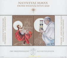 637666 MNH VATICANO 2020 NAVIDAD - Oblitérés